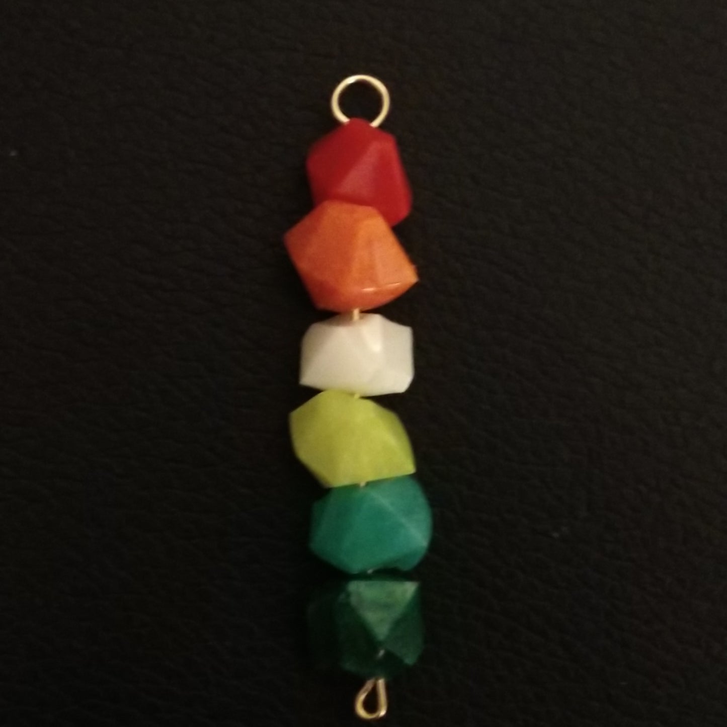 Disability Pride Flag Necklace Charm