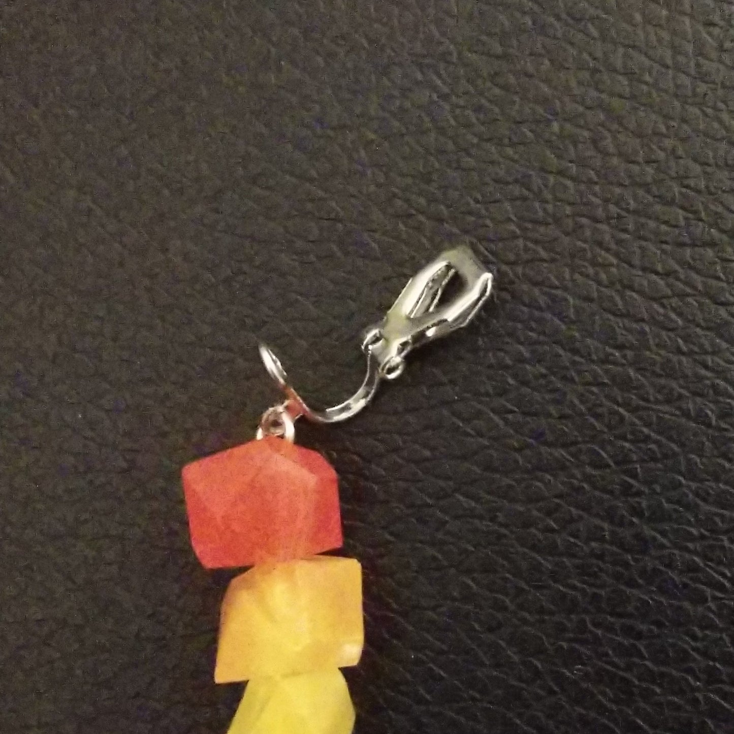 Rainbow Pride Flag Resin Necklace Charms